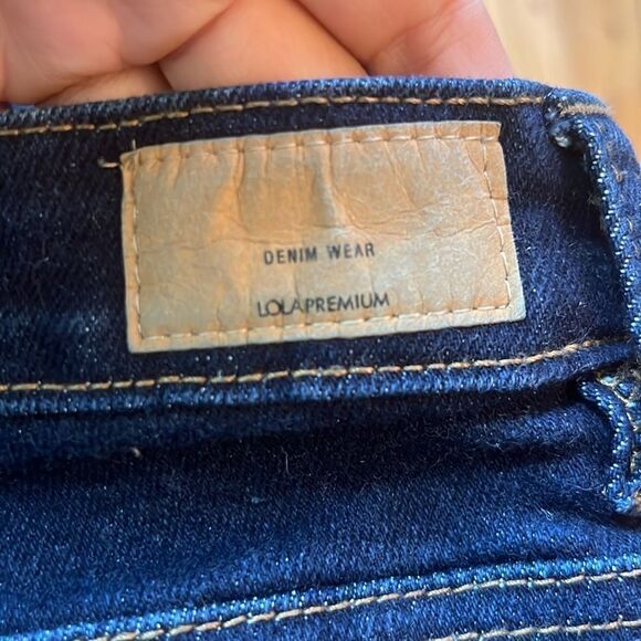 Lola Premium Flare Dark Denim Jean - Picture 5 of 8